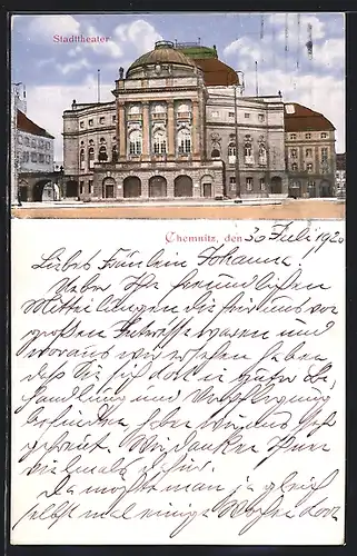 AK Chemnitz, Stadttheater