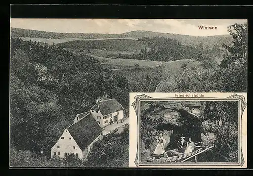 AK Wimsen, Friedrichshöhle, Panorama