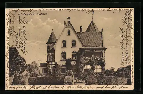 AK Gültstein, Ansicht des Erholungsheims