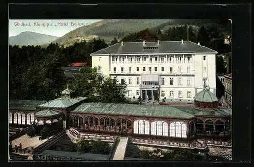 AK Wildbad, Klumpp`s Hotel Bellevue