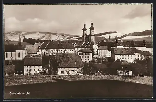 AK St. Peter /Bad. Schwarzwald, Gesamtansicht