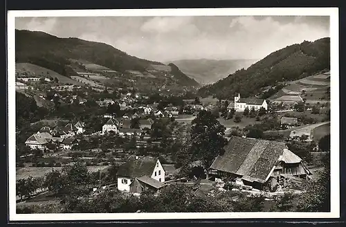 AK Altsimonswald, Gesamtansicht vom Hügel aus