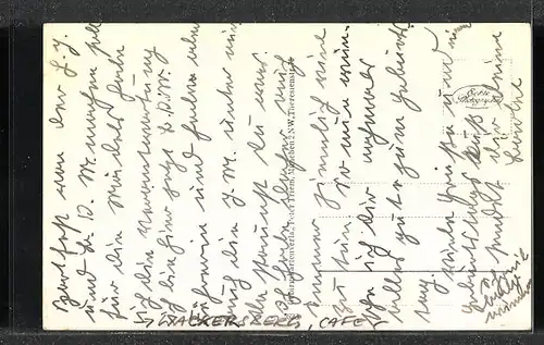 AK Wackersberg, Café Blomberghaus