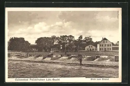 AK Pelzerhaken, Blick zum Strand