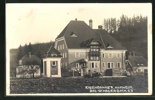 AK Bad Schallerbach, Ansicht vom Eisenbahner Kurheim