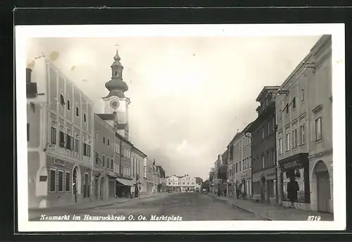 AK Neumarkt im Hausruckkreis, Marktplatz