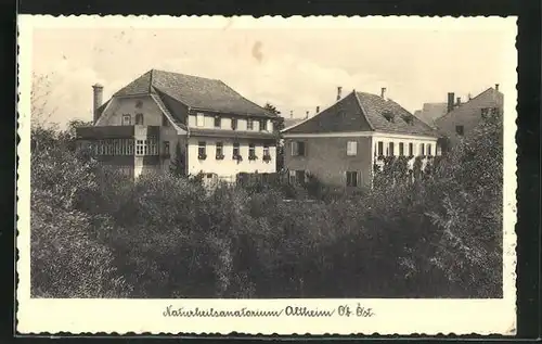 AK Altheim, Blick auf Naturheilsanatorium