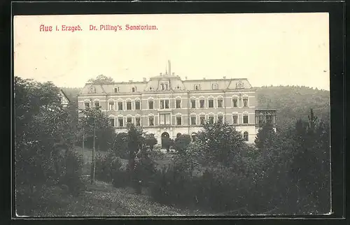 AK Aue i. Erzgeb., Dr. Pilling`s Sanatorium