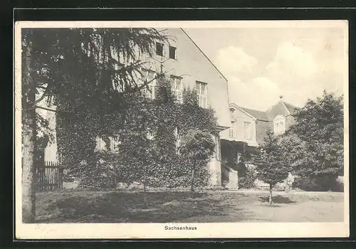AK Wöllershof, Blick auf das Kindererholungsheim Sachsenhaus