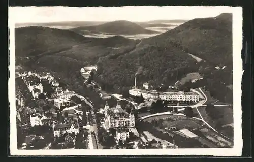 AK Bad Wildungen, Blick auf das Badeviertel