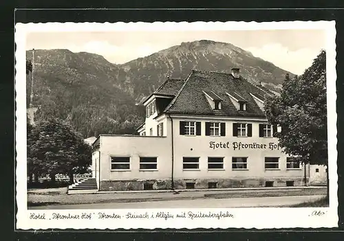 AK Pfronten-Steinach i. Allgäu, Hotel Pfrontner Hof