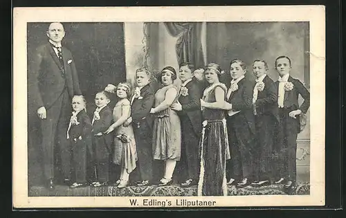 AK W. Edlings Liliputaner-Ensemble