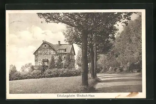 AK Dippoldiswalde, Hotel und Restaurant Erholungsheim Windisch-Haus
