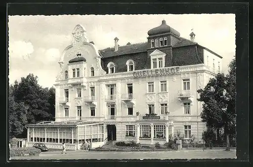 AK Bad Wildungen, Kursanatorium Quellenhof