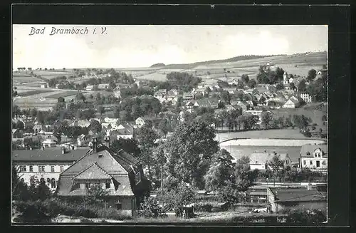 AK Bad Brambach i. V., Teilansicht