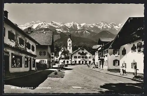 AK Bad Kohlgrub, Hauptstrasse