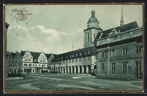 AK Dessau, Grosser Markt