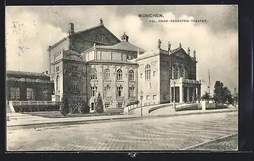 AK München-Bogenhausen, Ansicht des Kgl. Prinz-Regenten-Theaters