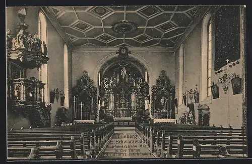 AK Triberg / Schwarzwald, Wallfahrtskirche Maria in der Tanne