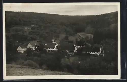 AK Uhingen / Württ., Ortspartie aus der Vogelschau