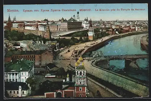 AK Moskau, Le Kremlin pris du Temple de Sauveur