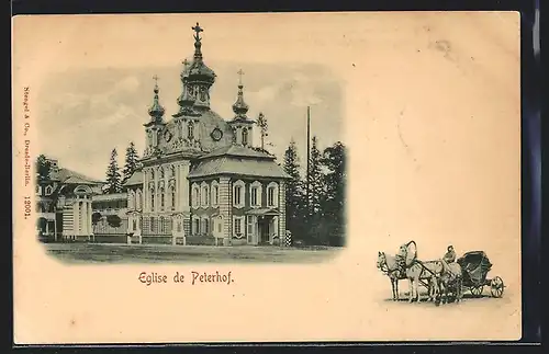 AK St. Pétersbourg, Eglise de Peterhof