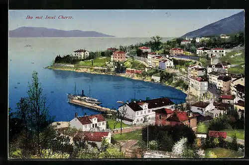 AK Ika, Blick auf Insel Cherso