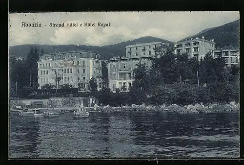 AK Abbazia, Strand Hotel und Hotel Royal