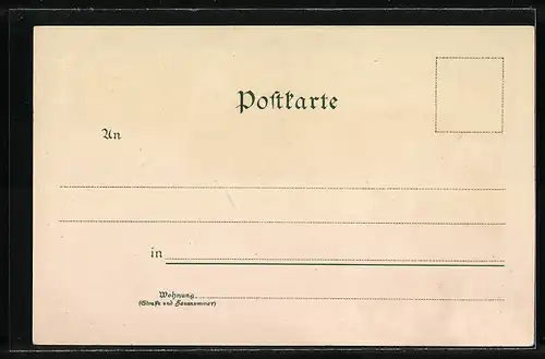 Lithographie Waldenburg, Totalansicht, Fürstl. Schloss, Linde