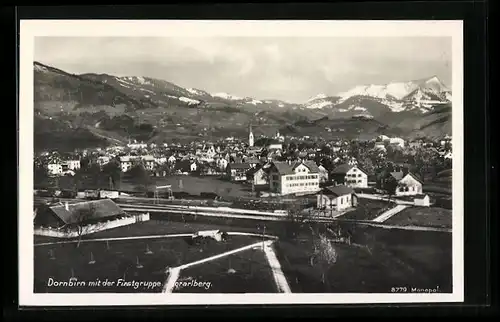 AK Dornbirn in Vorarlberg, Gesamtansicht mit der Firstgruppe