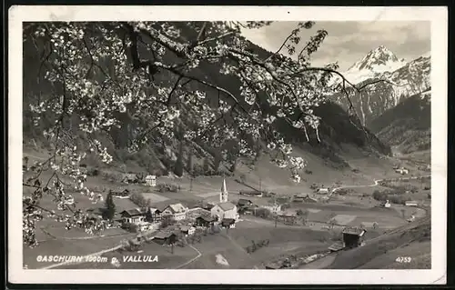 AK Gaschurn, Talpanorama mit Vallula