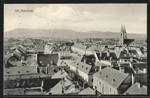 AK Wr. Neustadt, Gesamtansicht