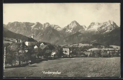 AK Vorderstoder, Ortspanorama