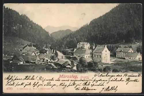 AK Mürzsteg in der Steiermark, Ortstotale
