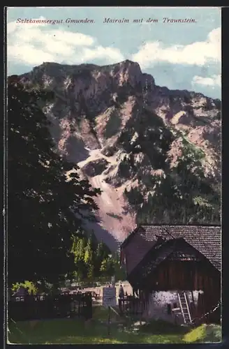 AK Gmunden, Mairalm mit dem Traunstein