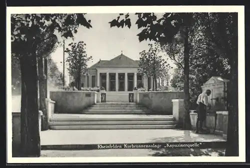 AK Rheinfelden, Kurbrunnenanlage Kapuzinerquelle