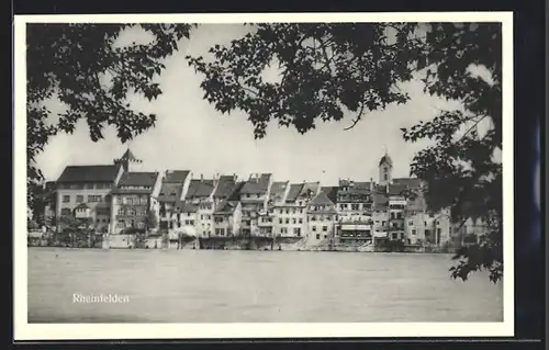AK Rheinfelden, Ortsansicht vom Waldrand aus