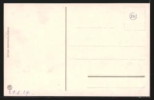 AK Unter-Engadin, Blick auf das Schloss Tarasp