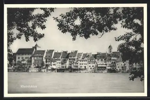 AK Rheinfelden, Panorama der Stadt
