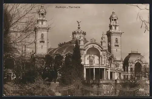 AK Zürich, an der Tonhalle