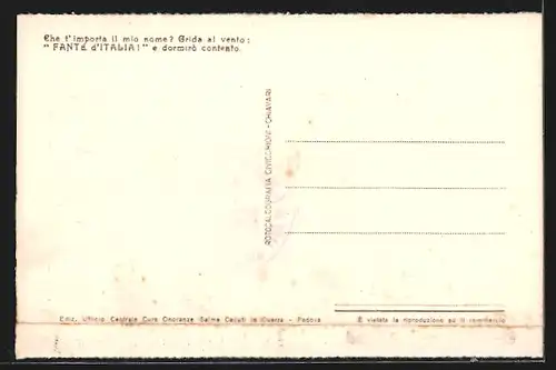 AK Redipuglia, Cimitero Militare, Tomba di un Soldato ignoto