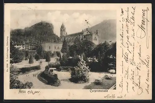 AK Arco, Curpromenade und Kirche