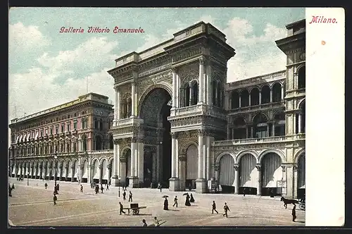 AK Milano, Galleria Vittorio Emanuele