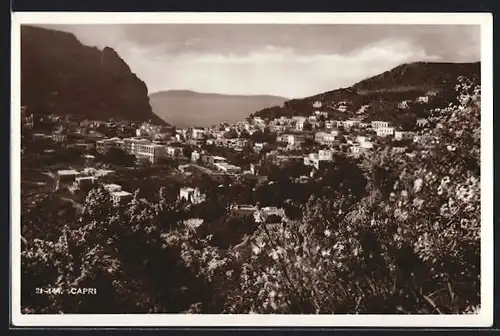 AK Capri, Generalansicht mit Meeresblick