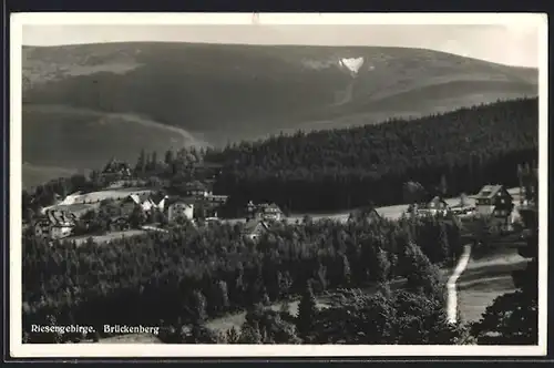 AK Brückenberg /Riesengebirge, Panorama