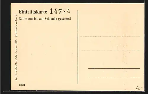 Künstler-AK Josephinenhütte, Anwesenheit Ihrer Majestät König und Königin Friedrich Wilhelm IV 6. Oktober 1846