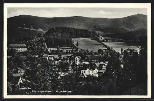 AK Krummhübel im Riesengebirge, Totalansicht