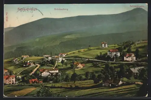 AK Brückenberg im Riesengebirge, Gesamtansicht
