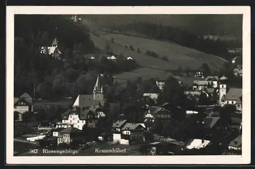 AK Krummhübel im Riesengebirge, Ortstotale