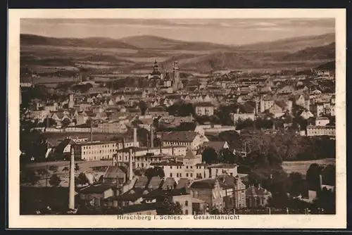 AK Hirschberg i. Schles., Gesamtansicht